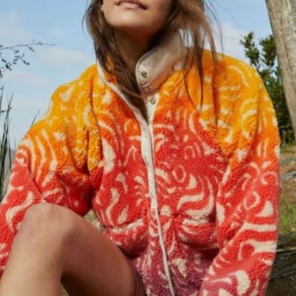NWT Free People Hit the Slopes Retro Cozy XS Jacket - Picture 1 of 9
